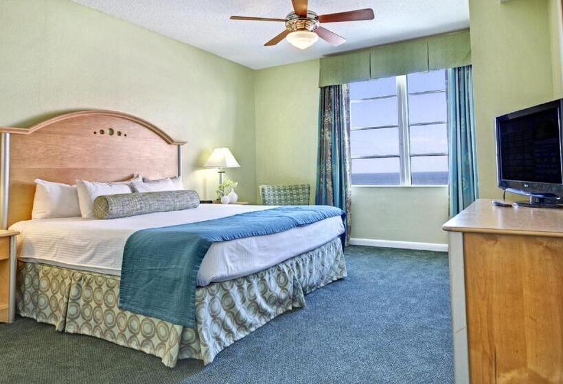 شقة ديلوكس غرفة نوم واحدة مطلة على البحر, Ocean Walk Resort