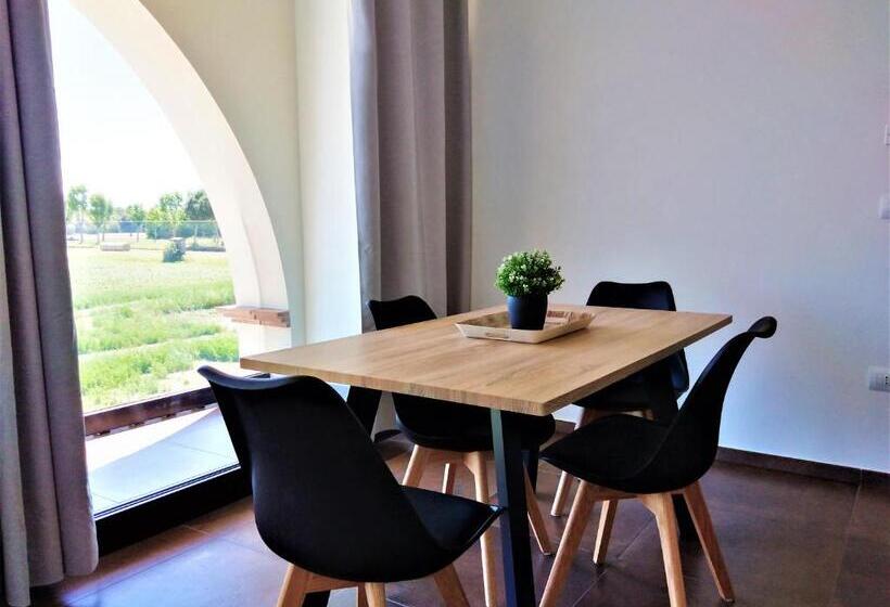 带1个卧室的带阳台的公寓, Agriturismo Tre Di Spade