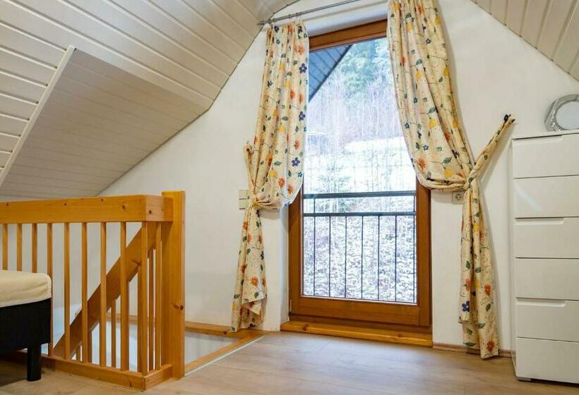 Апартаменты 1 Спальня с Террасой, Landpension Am Sommerhang