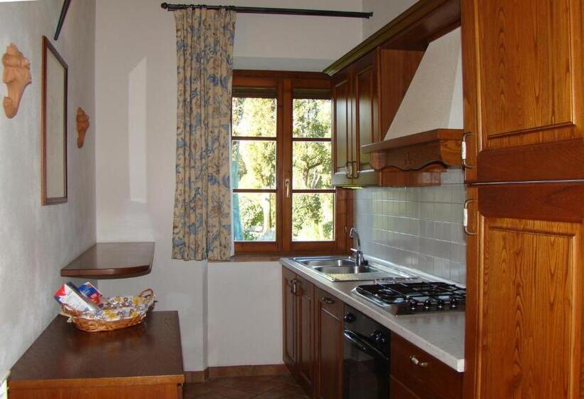 בית, 2 חדרי שינה, Poggio Al Palio