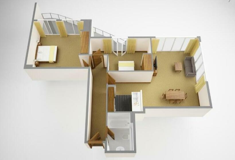 2ベッドルームアパートメント, Sanctum Maida Vale