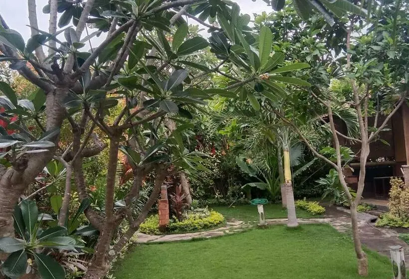 Deluxe-huone Puutarhanäkymä, Taman Menjangan Homestay By Snorkelingmenjangan