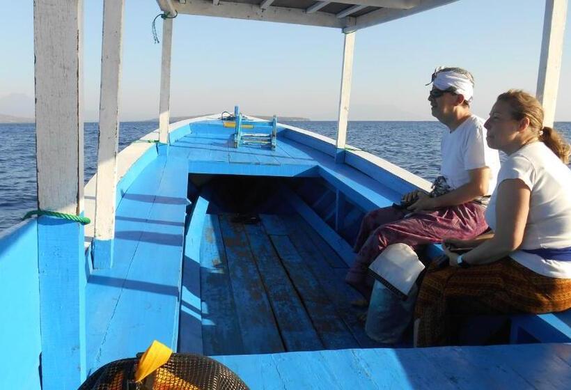 غرفة ديلوكس مطلّة علي الحديقة, Taman Menjangan Homestay By Snorkelingmenjangan