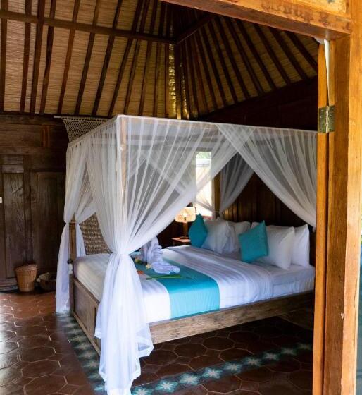 חדר סטנדרט עם מיטת קינג, Kubu Kangin Resort