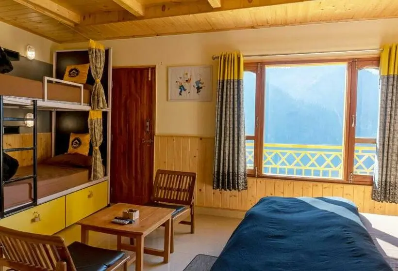 デラックスの４人部屋, The Hosteller Shoja, Jibhi