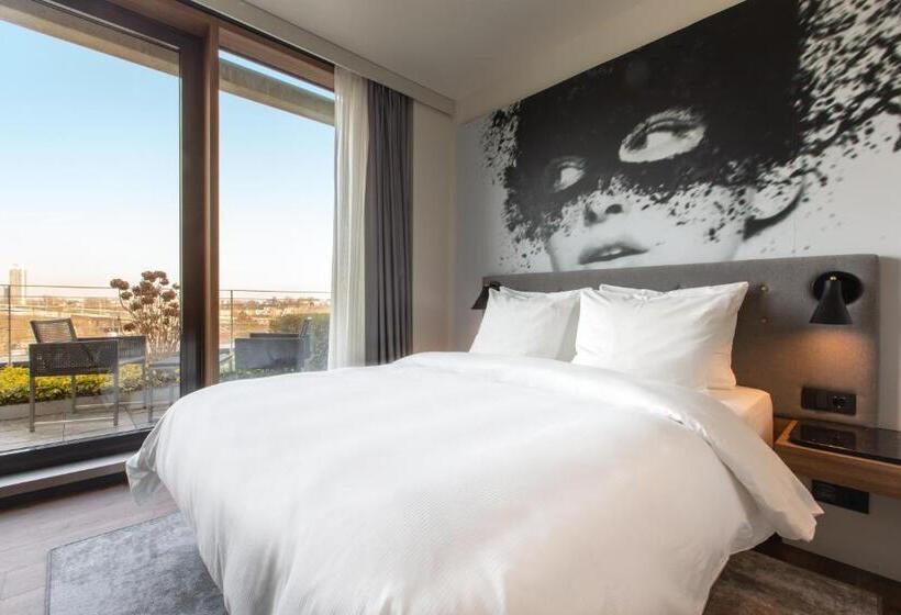 غرفة بريميوم مزودة بشُرفة, Radisson Blu Hotel Köln