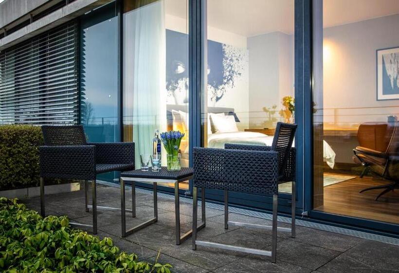 غرفة بريميوم مزودة بشُرفة, Radisson Blu Hotel Köln