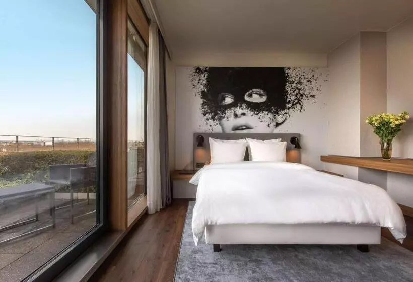 バルコニー付プレミアムルーム, Radisson Blu Hotel Köln