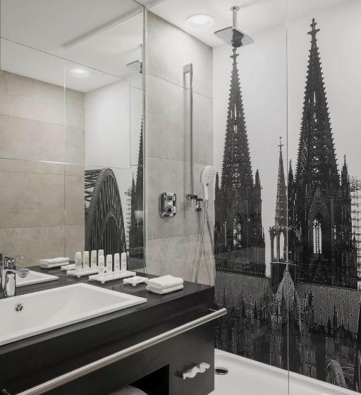 غرفة سوبيريور مطلّة علي الحديقة, Radisson Blu Hotel Köln