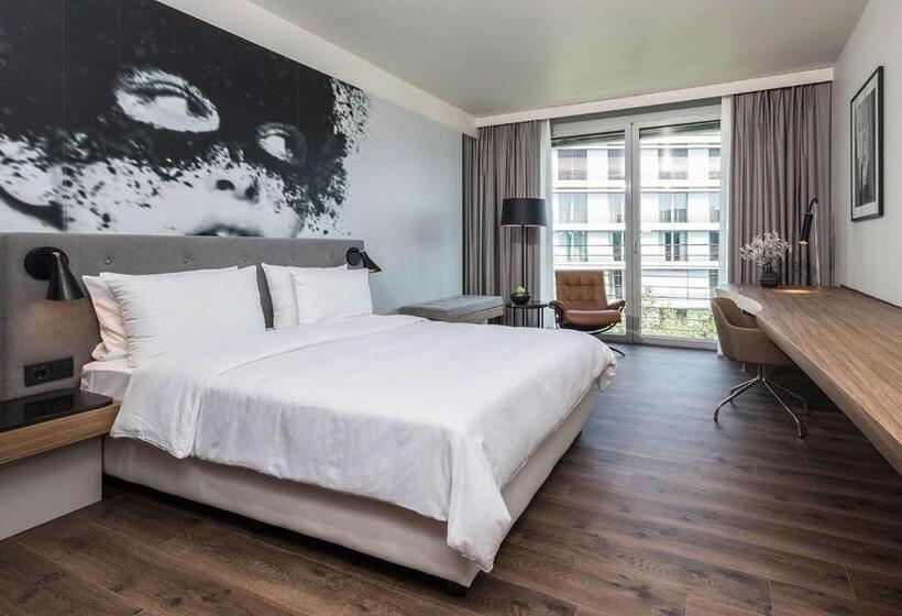 غرفة سوبيريور مطلّة علي الحديقة, Radisson Blu Hotel Köln