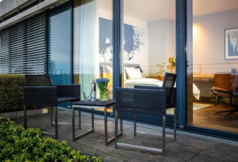 غرفة بريميوم مزودة بشُرفة, Radisson Blu Hotel Köln