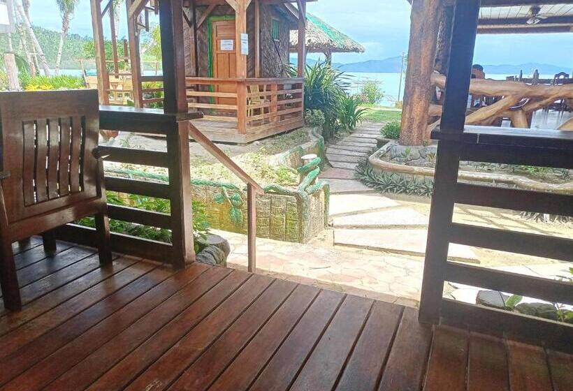 اتاق استاندارد با چشمانداز باغ, Ausan Beach Front Cottages