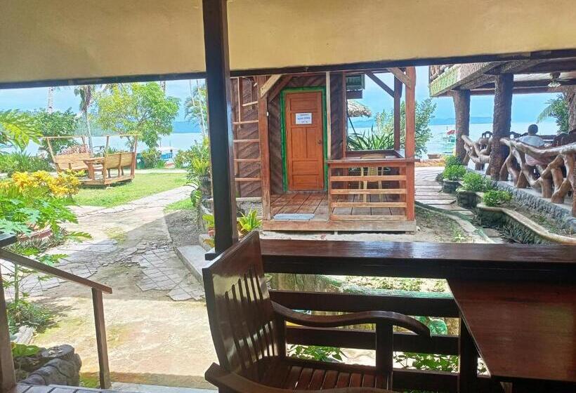 اتاق استاندارد با چشمانداز باغ, Ausan Beach Front Cottages