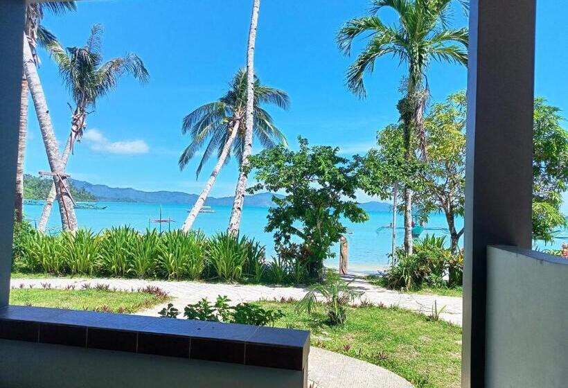 اتاق استاندارد با چشمانداز دریا, Ausan Beach Front Cottages