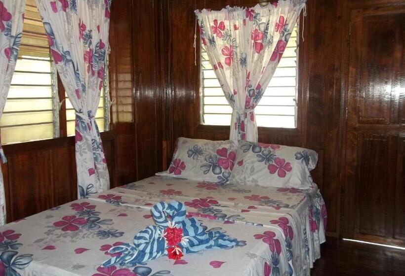 اتاق استاندارد با چشمانداز باغ, Ausan Beach Front Cottages