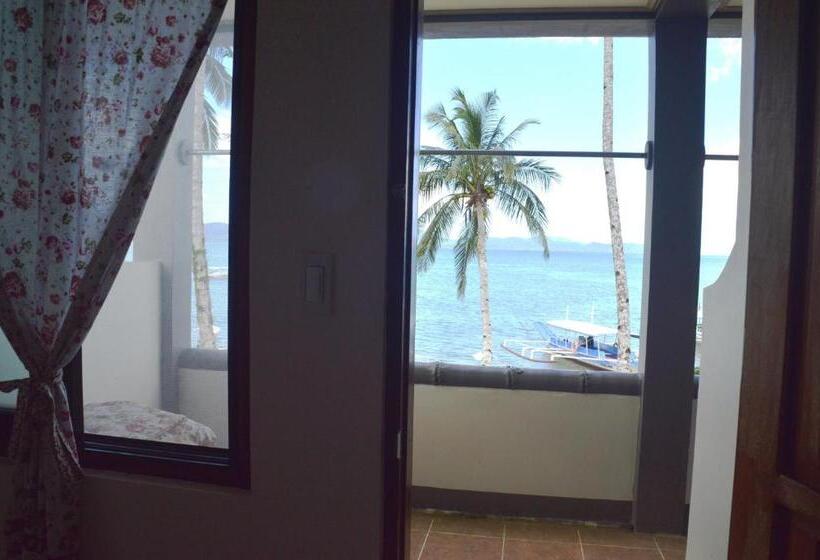 اتاق استاندارد با چشم‌انداز دریا, Ausan Beach Front Cottages