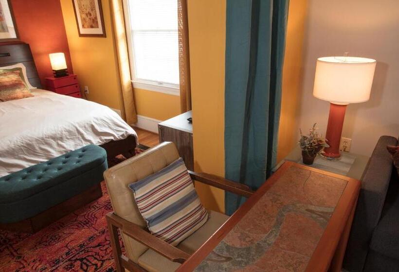 جناح ديلوكس سرير كينج, Loudoun Valley Manor B&b