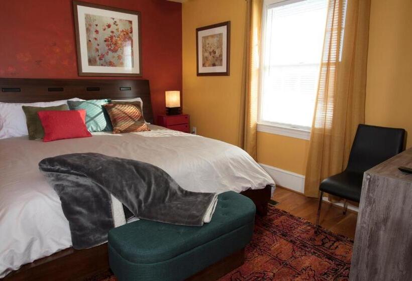جناح ديلوكس سرير كينج, Loudoun Valley Manor B&b