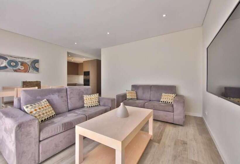 2침실 아파트 풀장 전망, Agua Hotels Vila Branca