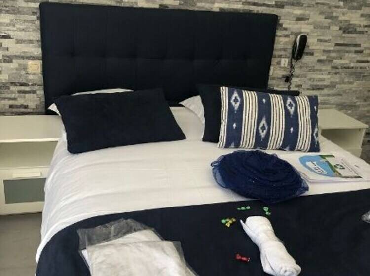 חדר משפחתי, Hôtel Les Mimosas