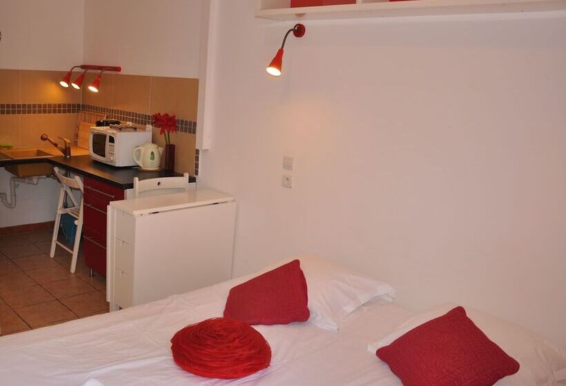 חדר סטודיו סטנדרד, Hôtel Les Mimosas