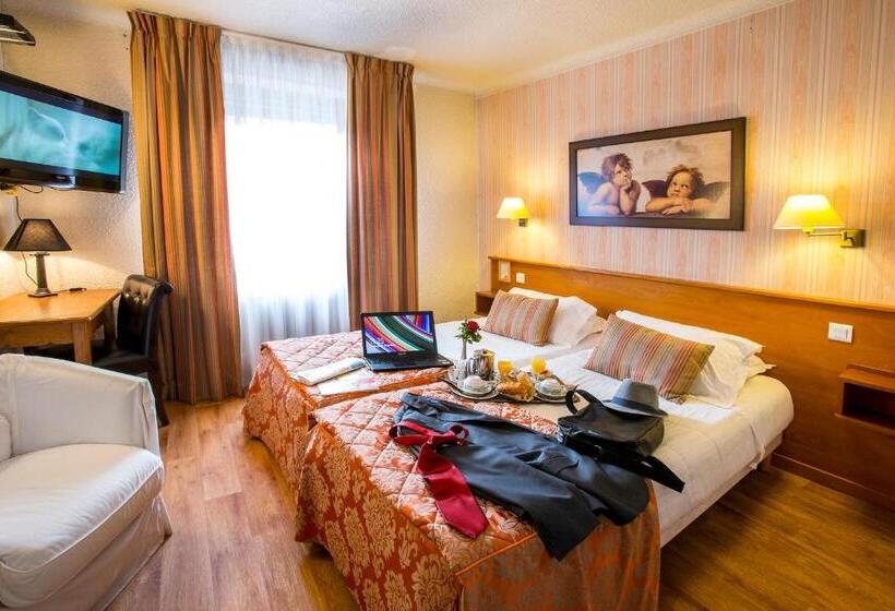 스탠다드 룸, Logis Hôtel Restaurant La Tête Des Faux