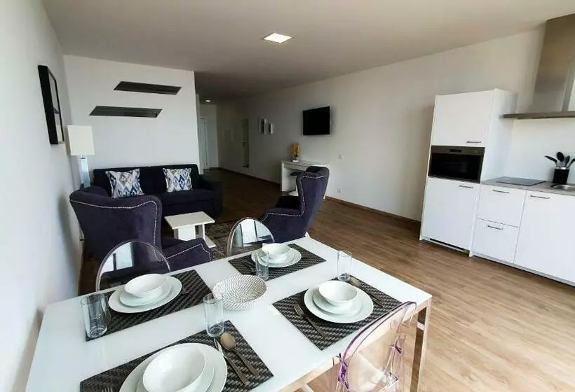 آپارتمان 1 خوابه با چشم‌انداز دریا, Miramar Hotel Spa & Apartments