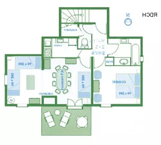 景色の見える一ベッドルームアパートメント, Cosy Appart Hotel Panoramic Village La Grave