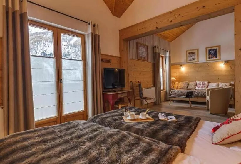 シャレー1寝室, Cosy Appart Hotel Panoramic Village La Grave