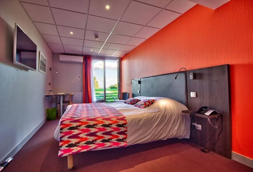 컴포트 룸, Logis Hôtel Restaurant Le Chalet Du Mont Roland