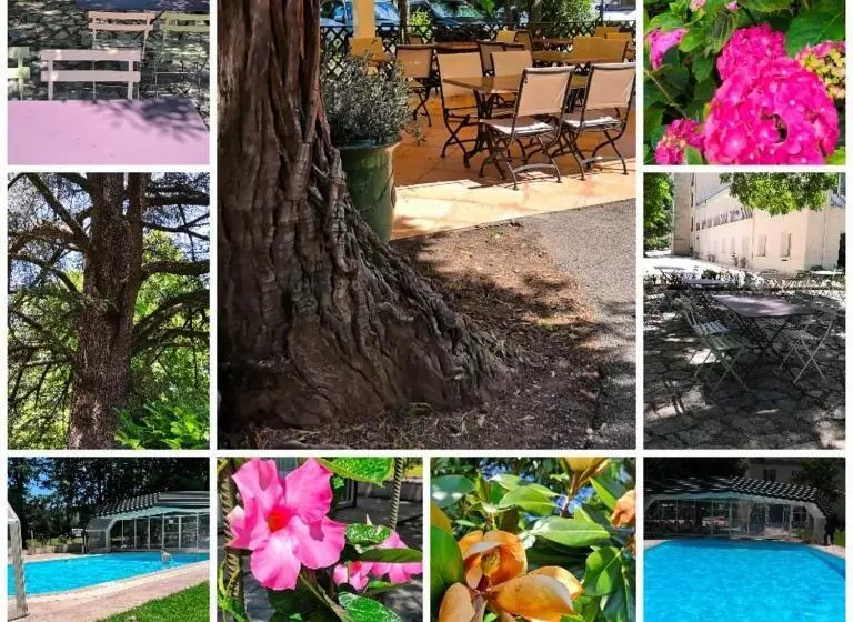 スタンダード４人部屋, Logis Hôtel Restaurant Les Cèdres