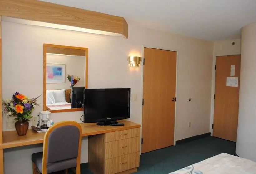 2ダブルベッドのスタンダードルーム, Rodeway Inn Willington North