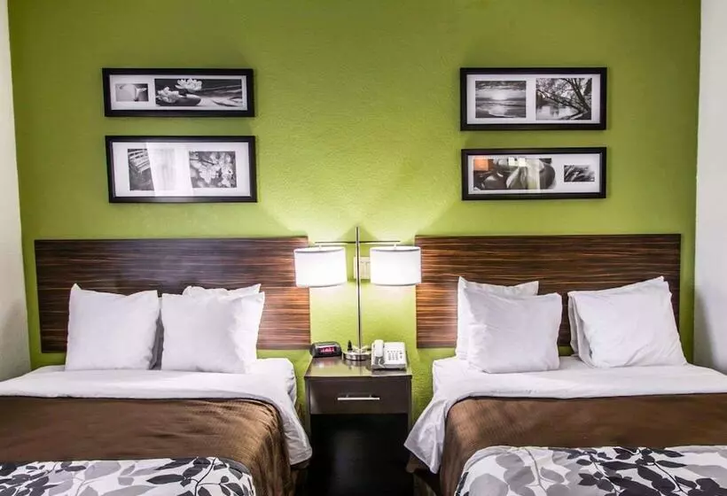 ２ダブルベッドのスタンダードルーム, Sleep Inn Fort Pierce I95