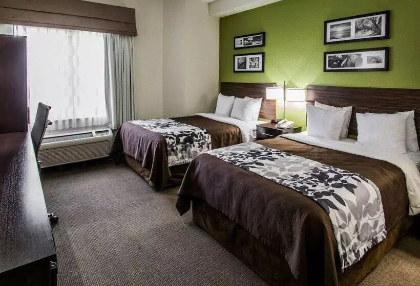 ２ダブルベッドのスタンダードルーム, Sleep Inn Fort Pierce I95