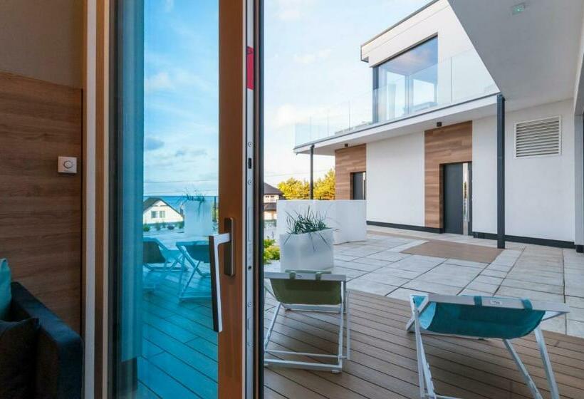 Люкс Deluxe Кровать Кинг, Przystań Mechelinki  Marina Del Mar