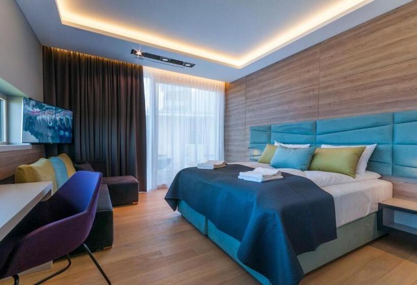 جناح ديلوكس مطل على البحر, Przystań Mechelinki  Marina Del Mar