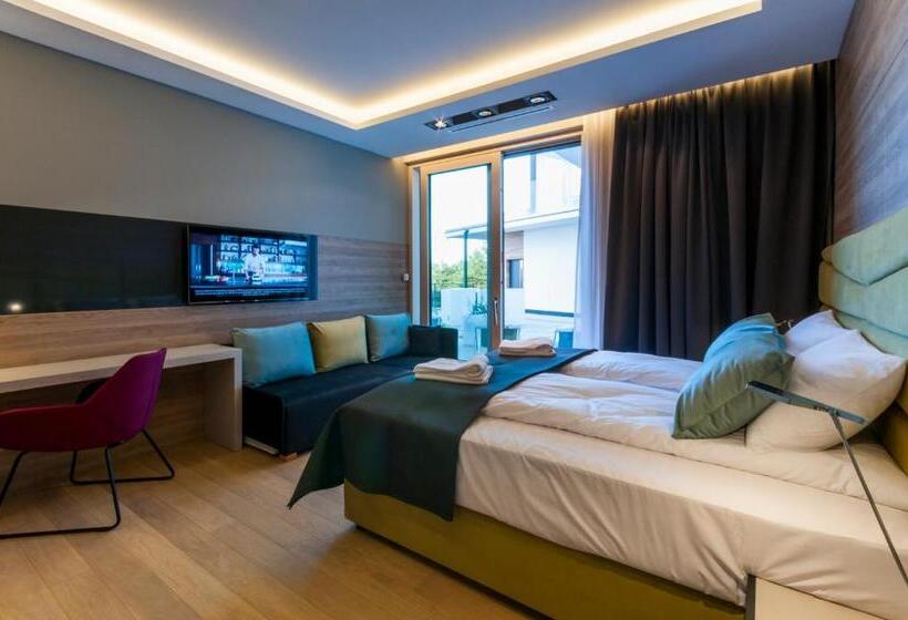 جناح ديلوكس سرير كينج, Przystań Mechelinki  Marina Del Mar