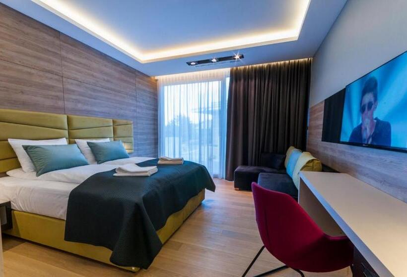 Люкс Deluxe Кровать Кинг, Przystań Mechelinki  Marina Del Mar