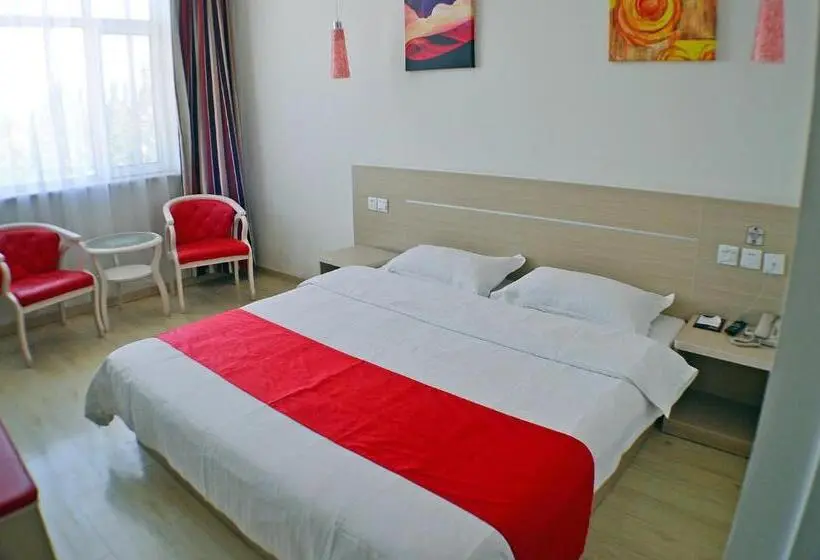 スーペリアールーム, Thank Inn Chain Hotel Hebei Shijiazhuang Zhengding West Changshan Road