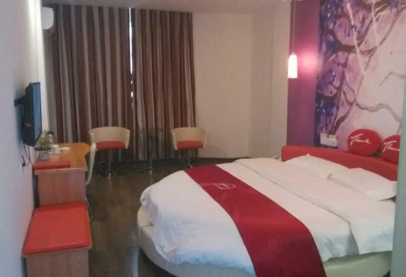 スタンダードルーム, Thank Inn Chain Hotel Jiangxi Yichun Tonggu Jiexin Garden