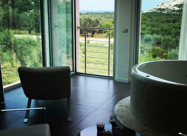 اتاق استاندارد با وان آب گرم, Max Luxury Suite Servizio Spiaggia Inclusa