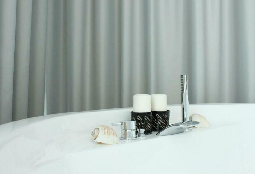 标准间带漩涡浴缸, Max Luxury Suite   Servizio Spiaggia Inclusa