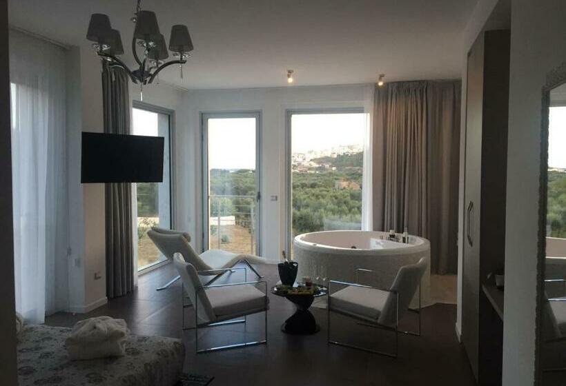 标准间带漩涡浴缸, Max Luxury Suite   Servizio Spiaggia Inclusa