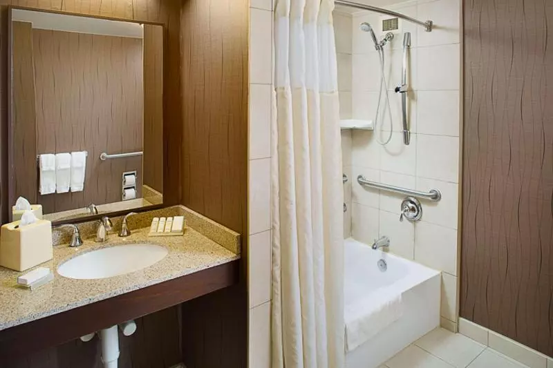 اتاق استاندارد با تخت بزرگ, Hilton Garden Inn Albany Airport