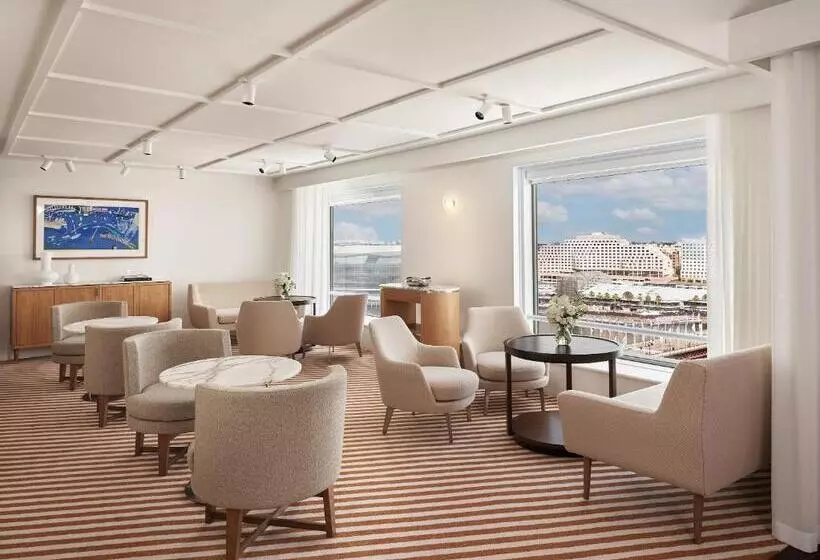 キングサイズベッドのクラブルーム, Hyatt Regency Sydney