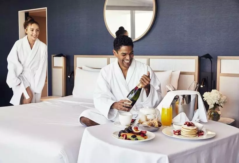 景色の見えるダブルベッドスタンダードルーム, Hyatt Regency Sydney