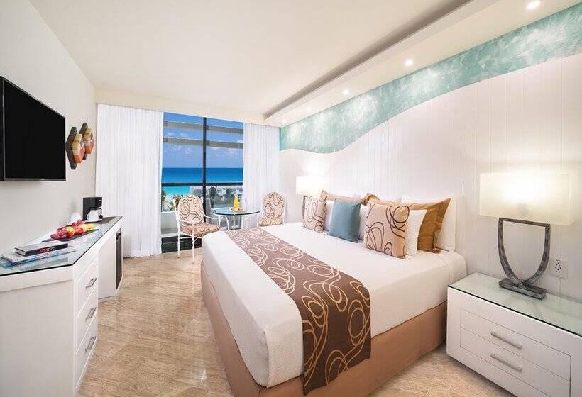غرفة قياسية مطلّة علي البحر, Grand Oasis Cancun