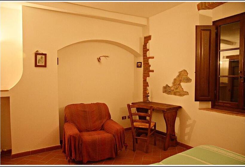 דירת חדר נוף לבריכה, Agriturismo Poggio Macinaio