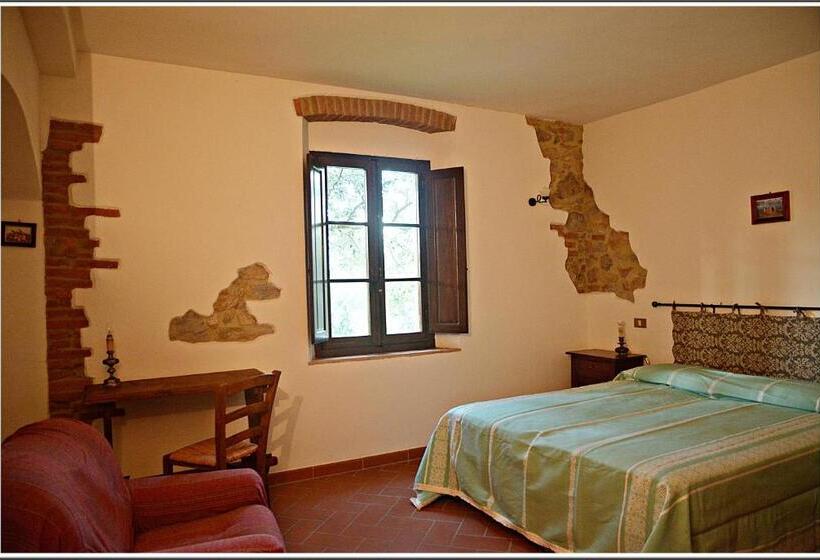 Апартаменты 1 Спальня Вид на Бассейн, Agriturismo Poggio Macinaio