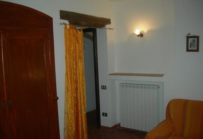 شقة غرفة واحدة مطلة على حمام السباحة, Agriturismo Poggio Macinaio